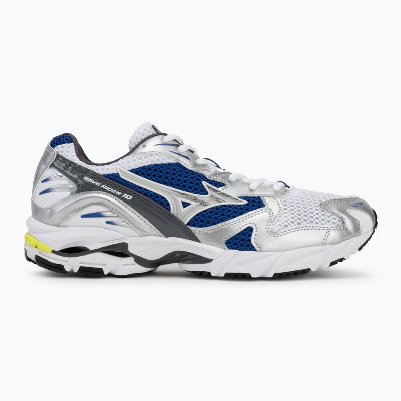 Pánske topánky Mizuno Wave Rider 10 white/silver/surf the web 2