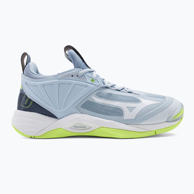 Pánska volejbalová obuv Mizuno Wave Momentum 2 heather/white/neo lime 2