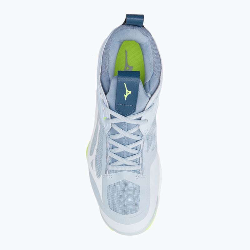 Pánska volejbalová obuv Mizuno Wave Momentum 2 heather/white/neo lime 6