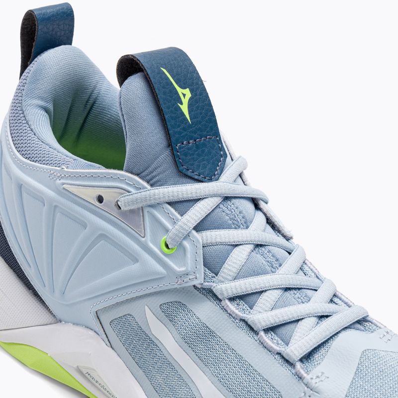 Pánska volejbalová obuv Mizuno Wave Momentum 2 heather/white/neo lime 8