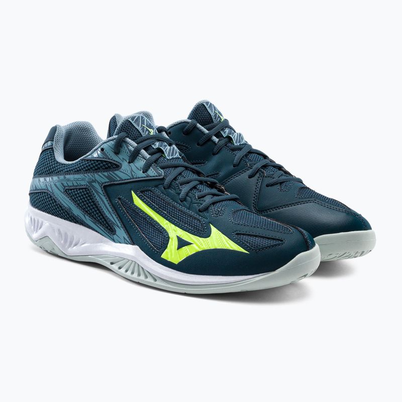 Pánska volejbalová obuv Mizuno Thunder Blade 3 modrá V1GA21738 5