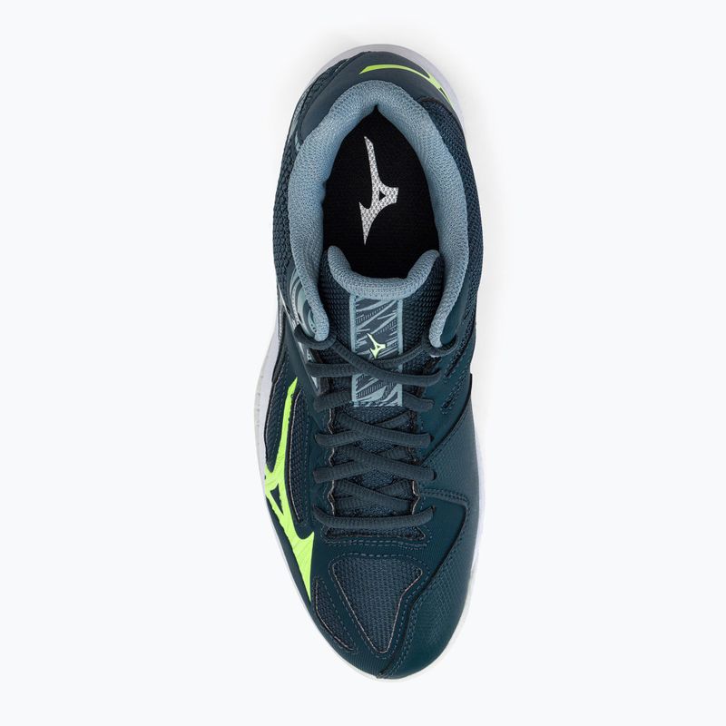 Pánska volejbalová obuv Mizuno Thunder Blade 3 Mid modrá V1GA217538 6