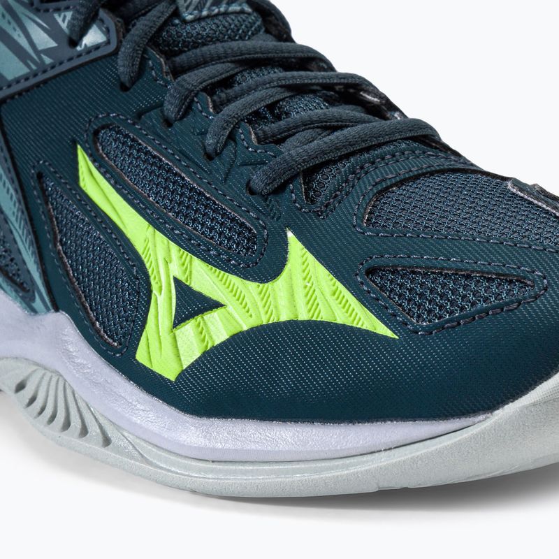Pánska volejbalová obuv Mizuno Thunder Blade 3 Mid modrá V1GA217538 7