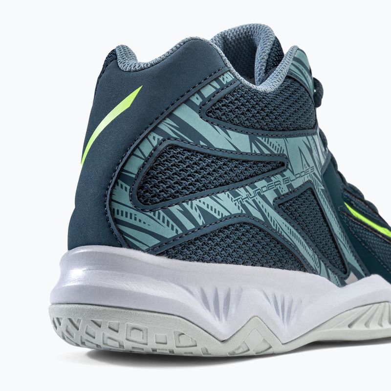 Pánska volejbalová obuv Mizuno Thunder Blade 3 Mid modrá V1GA217538 9