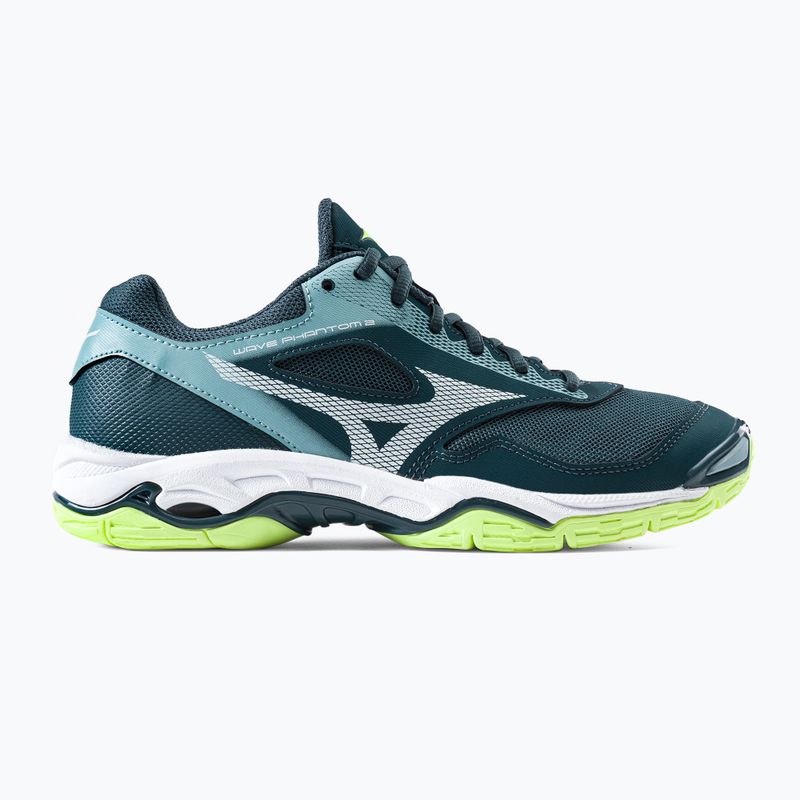 Pánska hádzanárska obuv Mizuno Wave Phantom 2 modrá X1GA2638 2