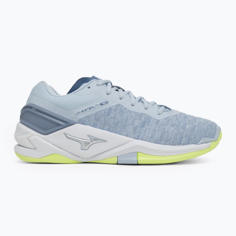 Dámske hádzanárske topánky Mizuno Wave Stealth Neo heather/white/neo lime 2