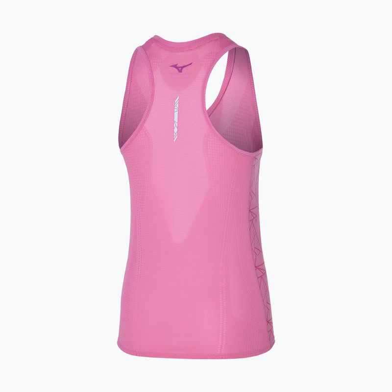 Dámske bežecké tielko Mizuno Aero Tank wildorchid 2