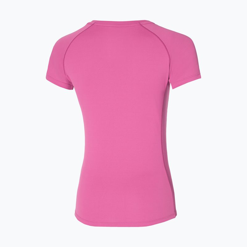 Dámske bežecké tričko Mizuno Sun Protect Tee wild orchid 2
