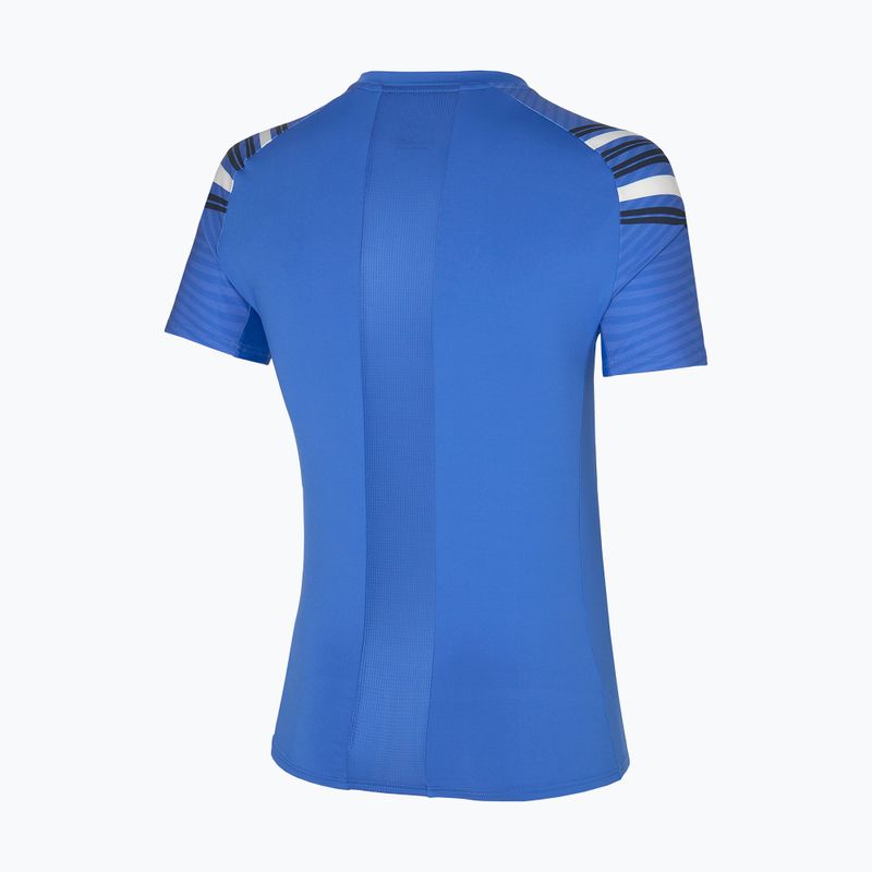 Pánske tenisové tričko Mizuno Shadow Tee modré 62GA2628 2