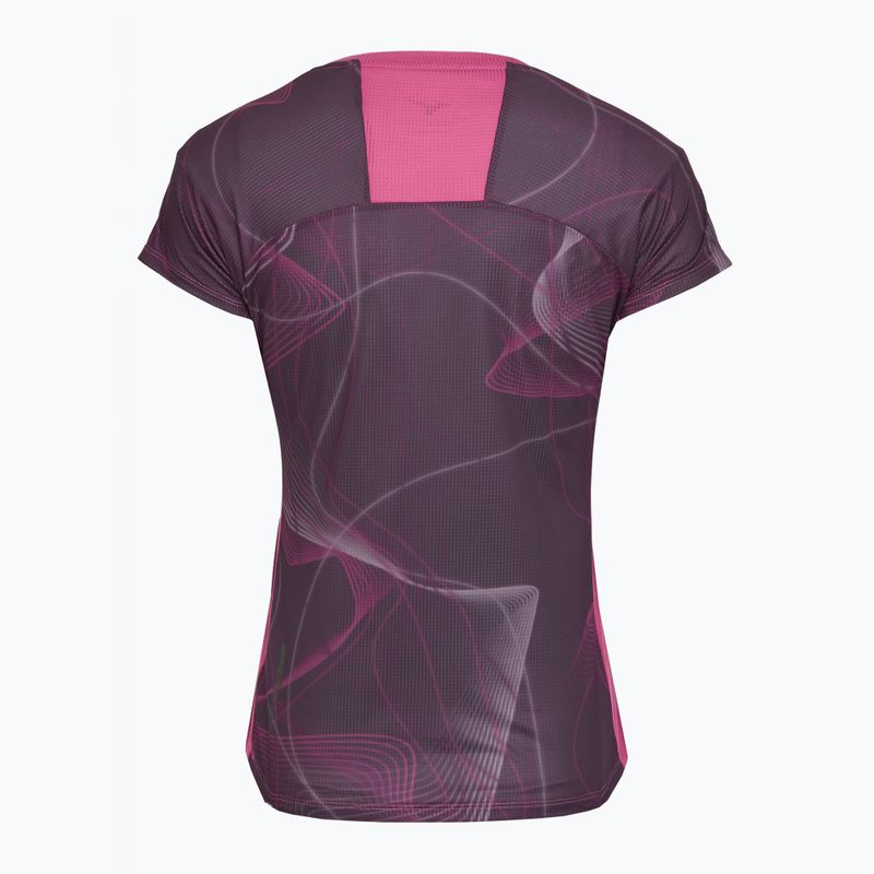 Dámske bežecké tričko Mizuno Aero Tee gape wine 2