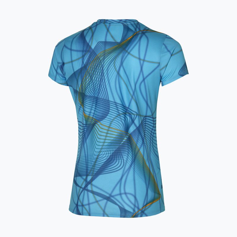 Dámske bežecké tričko Mizuno Graphic Tee milky blue 2