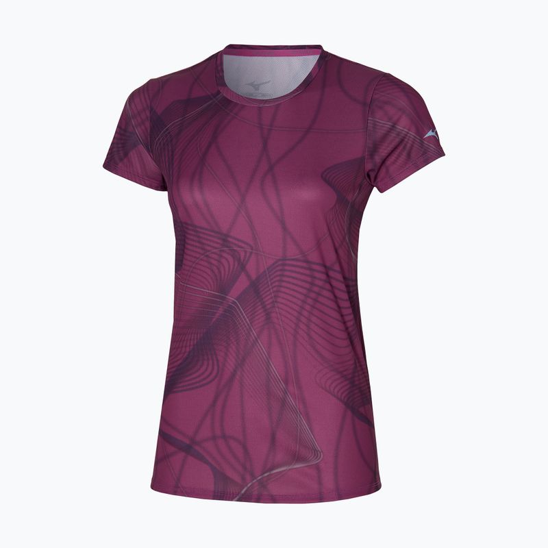 Dámske bežecké tričko Mizuno Graphic Tee magenta haze