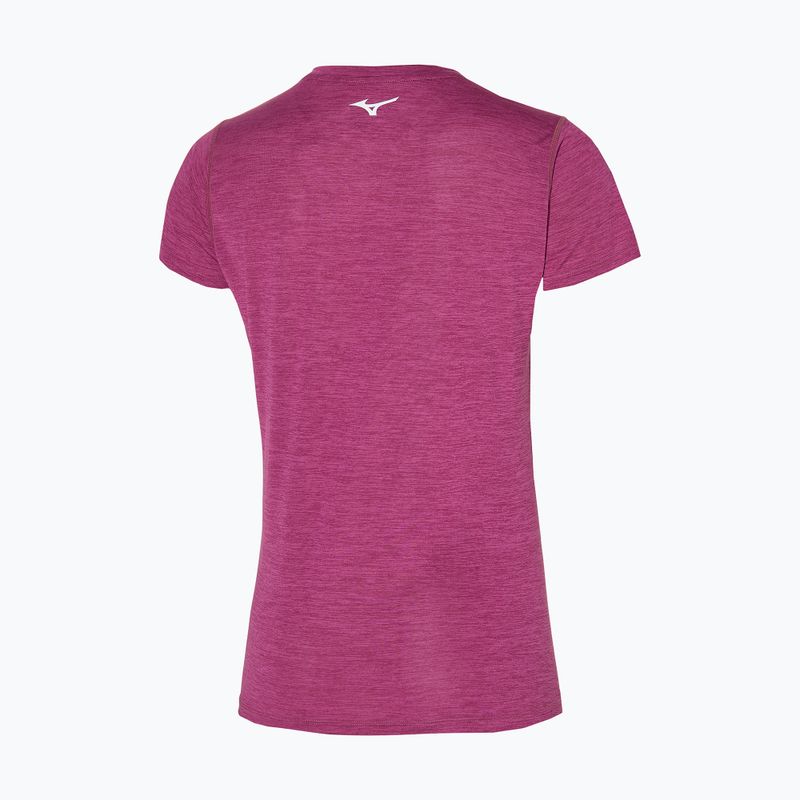 Dámske bežecké tričko Mizuno Impulse Core Tee magenta haze 2