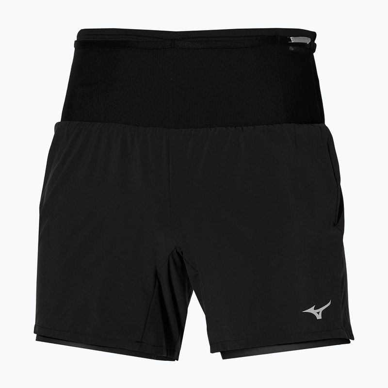 Pánske bežecké šortky Mizuno Multi Pocket 7,5 black