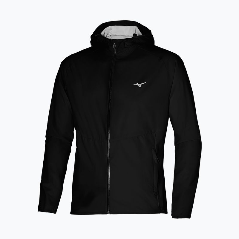 Pánska bežecká bunda Mizuno Waterproof 20K ER black