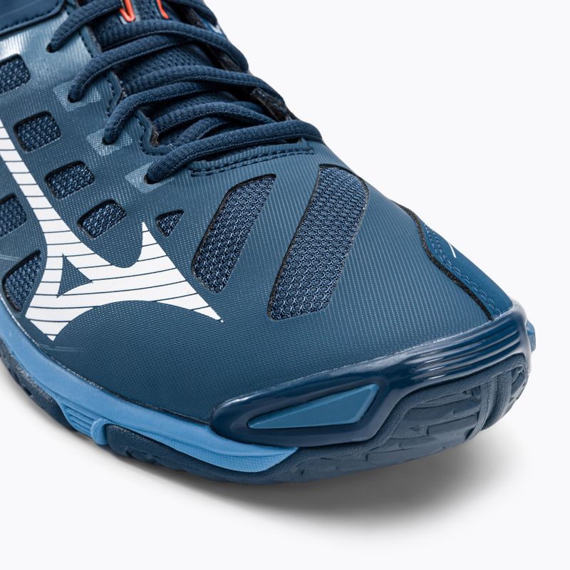 Pánska volejbalová obuv Mizuno Wave Voltage tmavomodrá V1GA21621 8