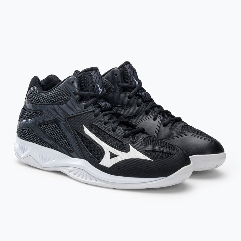 Pánska volejbalová obuv Mizuno Thunder Blade 3 Mid čierna V1GA21751 4