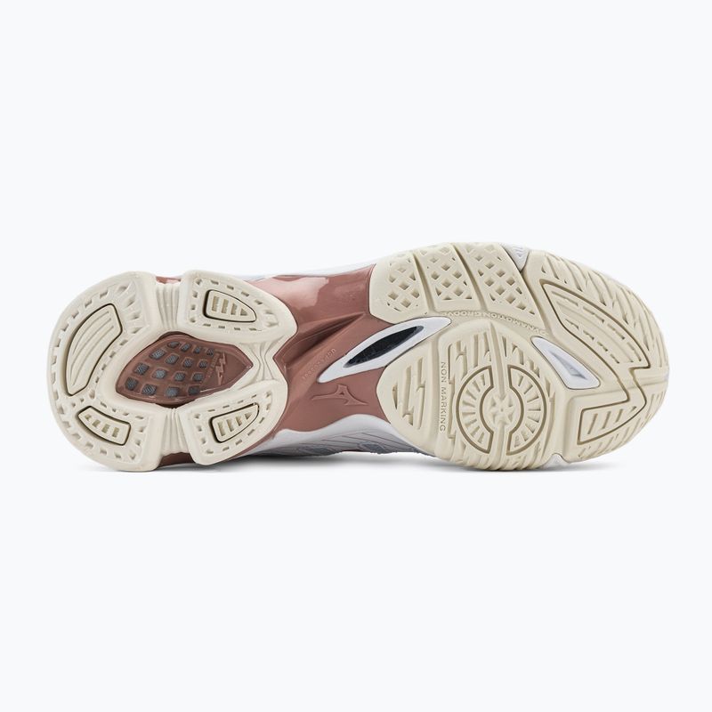 Dámska volejbalová obuv Mizuno Wave Voltage Mid biela V1GC216536 5