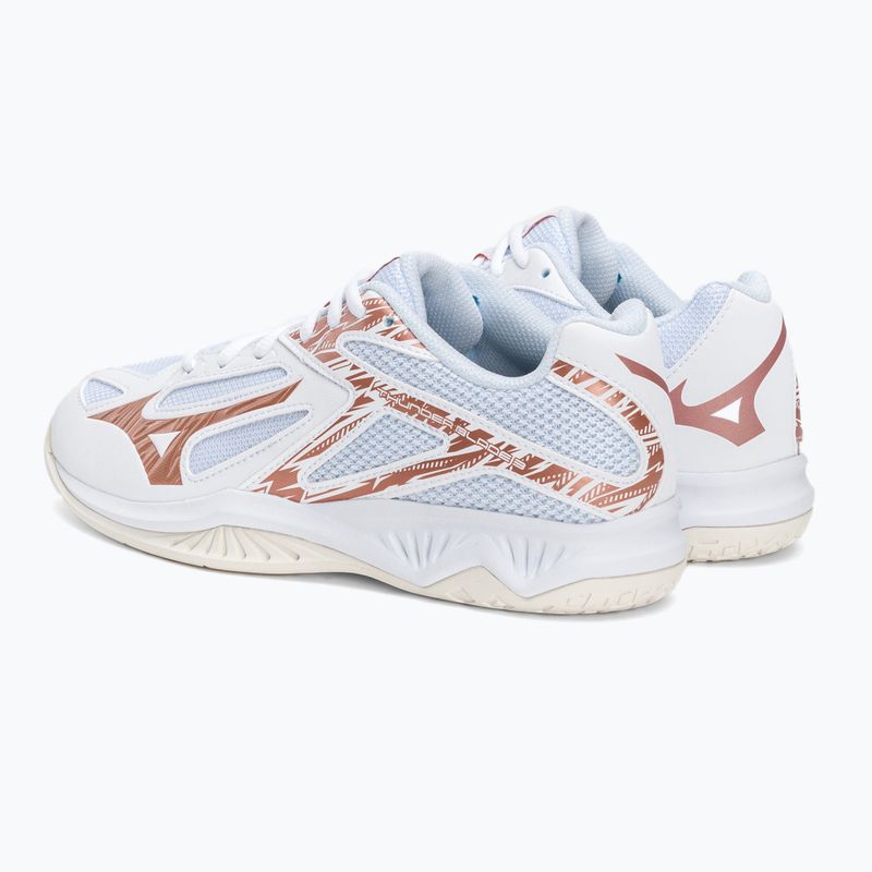 Dámska volejbalová obuv Mizuno Thunder Blade 3 biela V1GC21736 3