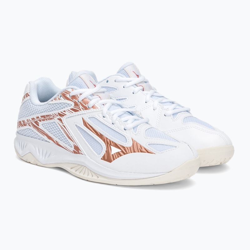 Dámska volejbalová obuv Mizuno Thunder Blade 3 biela V1GC21736 4