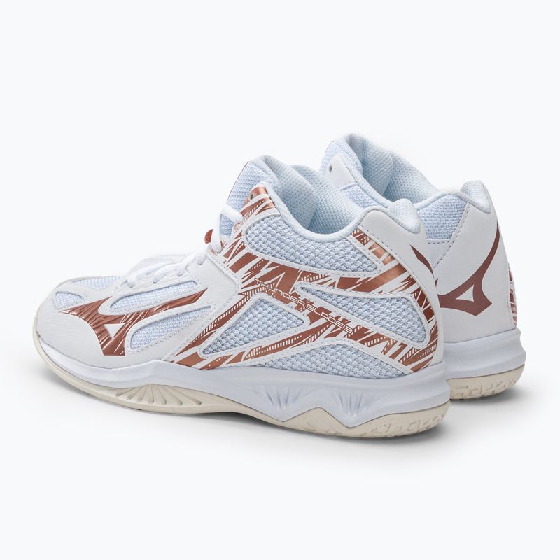 Dámska volejbalová obuv Mizuno Thunder Blade 3 Mid biela V1GC217536 3