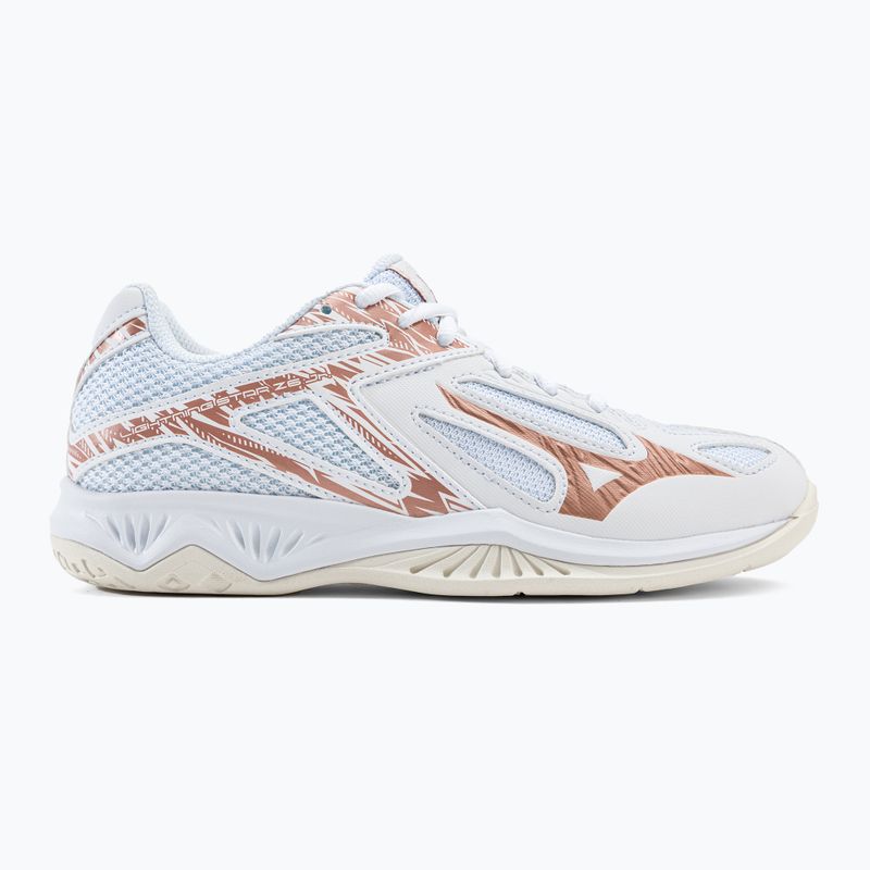 Detská volejbalová obuv Mizuno Lightning Star Z6 biala V1GD21336 2