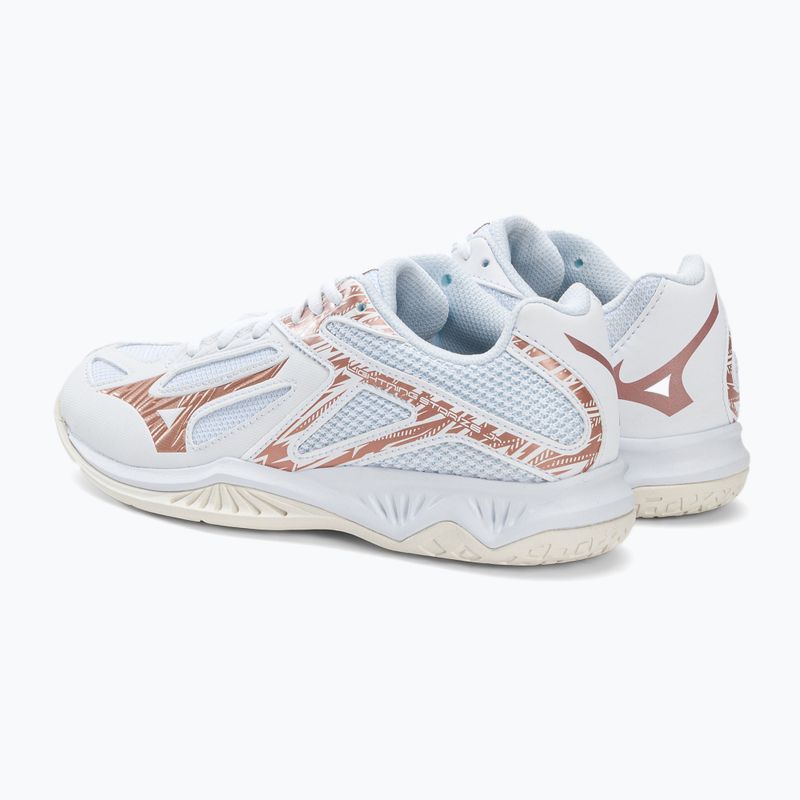 Detská volejbalová obuv Mizuno Lightning Star Z6 biala V1GD21336 3