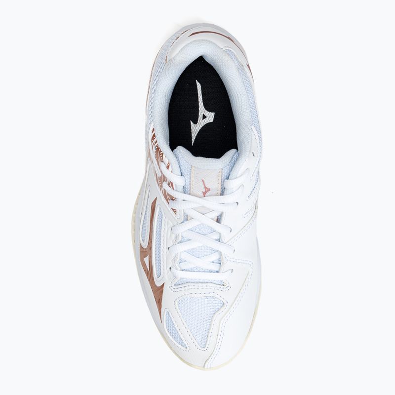Detská volejbalová obuv Mizuno Lightning Star Z6 biala V1GD21336 6