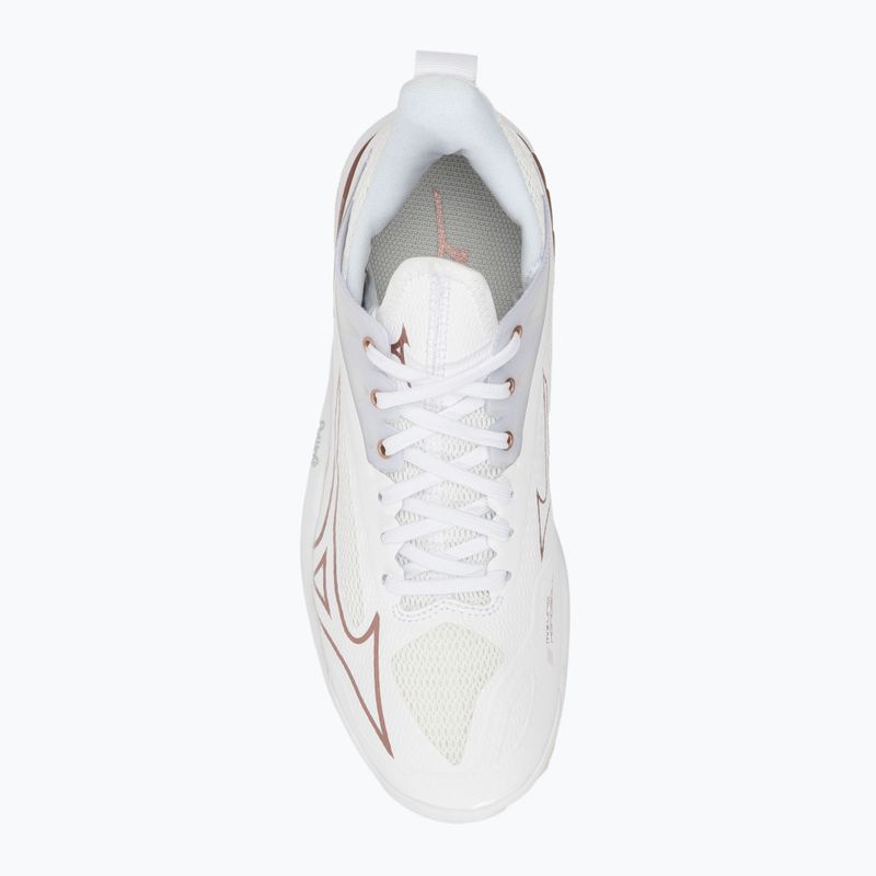 Dámska hádzanárska obuv Mizuno Wave Mirage 4 white/rose/snow white 5