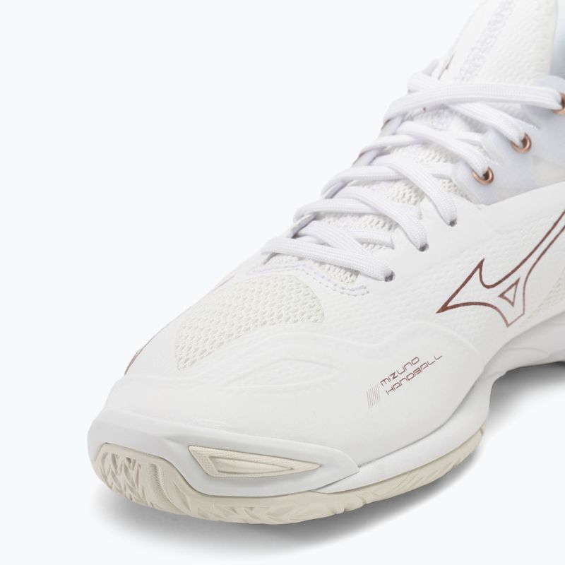 Dámska hádzanárska obuv Mizuno Wave Mirage 4 white/rose/snow white 7