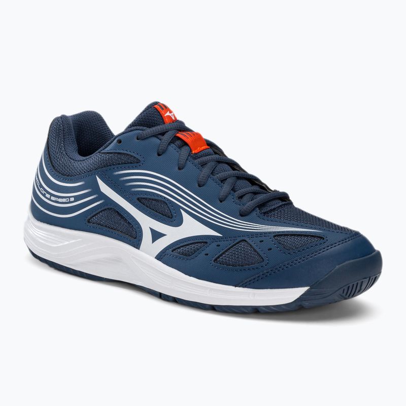 Volejbalová obuv Mizuno Cyclone Speed 3 modro-biela V1GA21821