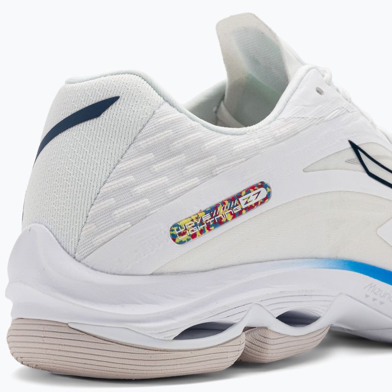 Pánska volejbalová obuv Mizuno Wave Lightning Z7 undyed white/moonlit ocean/peace blue 10