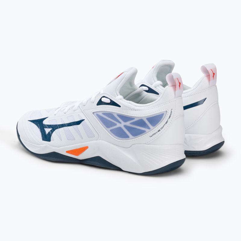 Pánska volejbalová obuv Mizuno Wave Dimension biela V1GA22422 3