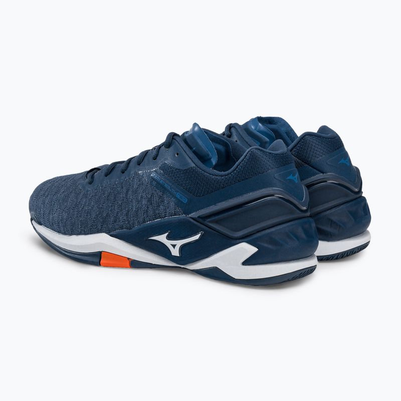 Pánska hádzanárska obuv Mizuno Wave Stealth Neo tmavomodrá X1GA221 3