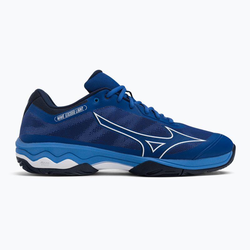 Pánska tenisová obuv Mizuno Wave Exceed Light AC tmavomodrá 61GA221826 2