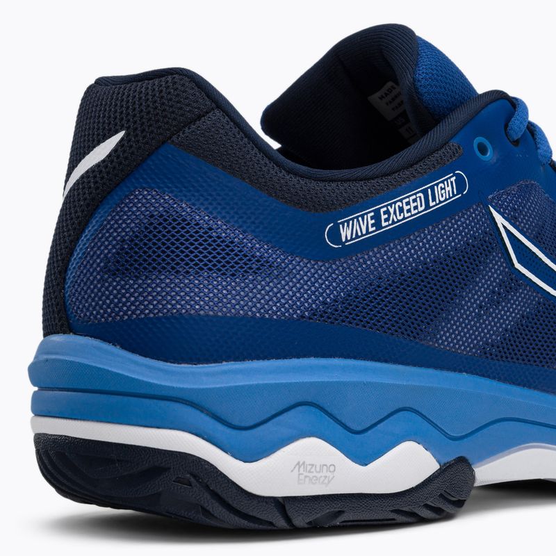 Pánska tenisová obuv Mizuno Wave Exceed Light AC tmavomodrá 61GA221826 8