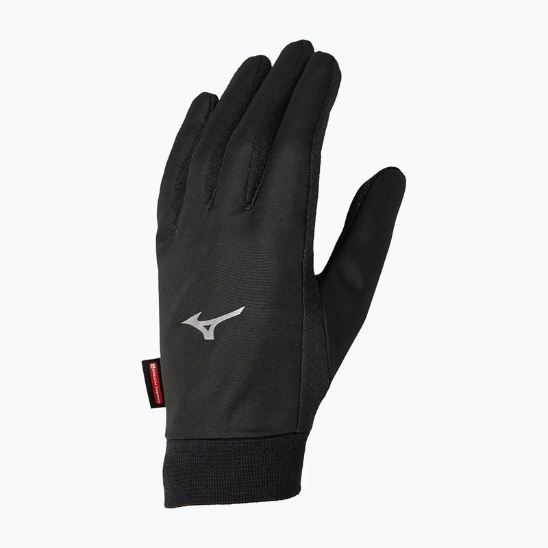Bežecké rukavice Mizuno Wind Guard black 2