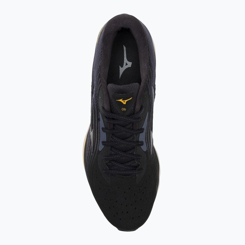 Pánska bežecká obuv Mizuno Wave Sky 6 black/tradewinds/gold fusion 6