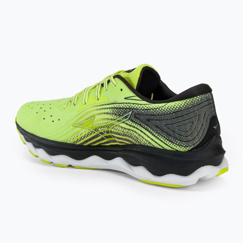 Pánska bežecká obuv Mizuno Wave Sky 6 neo lime skywriting/black 3