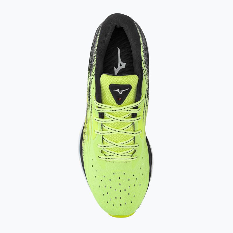 Pánska bežecká obuv Mizuno Wave Sky 6 neo lime skywriting/black 5