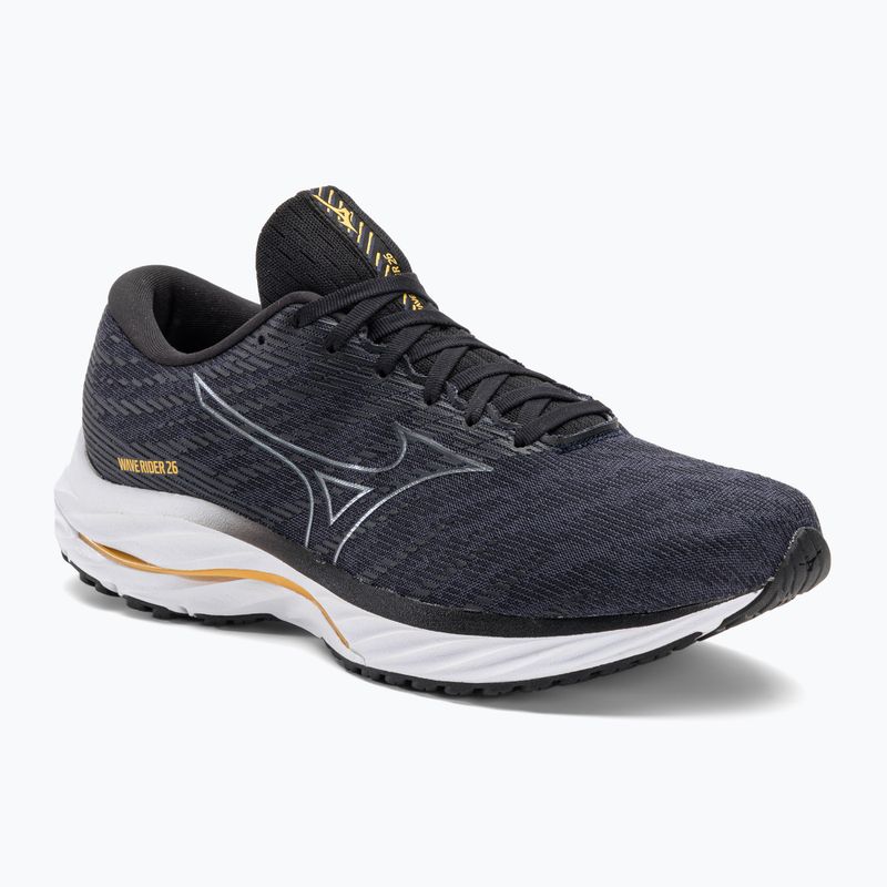 Pánska bežecká obuv Mizuno Wave Rider 26 2E odyssey gray/metallic gray/pale marigold