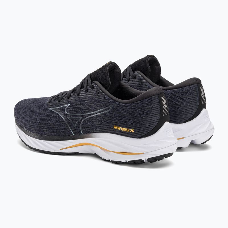 Pánska bežecká obuv Mizuno Wave Rider 26 2E odyssey gray/metallic gray/pale marigold 4