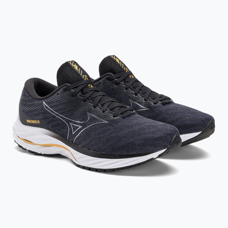 Pánska bežecká obuv Mizuno Wave Rider 26 2E odyssey gray/metallic gray/pale marigold 5