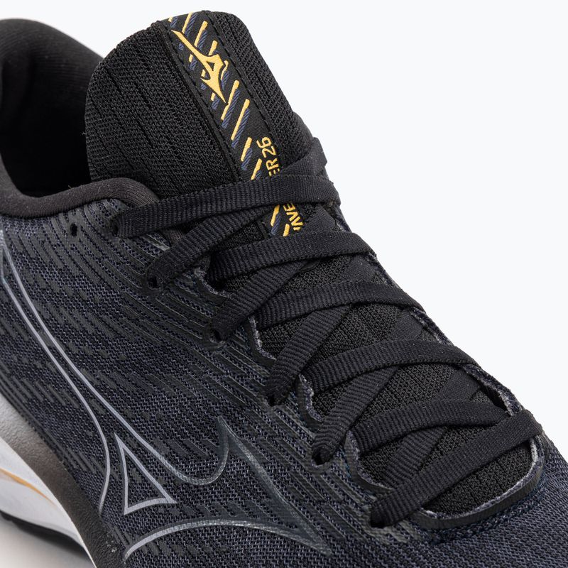 Pánska bežecká obuv Mizuno Wave Rider 26 2E odyssey gray/metallic gray/pale marigold 9