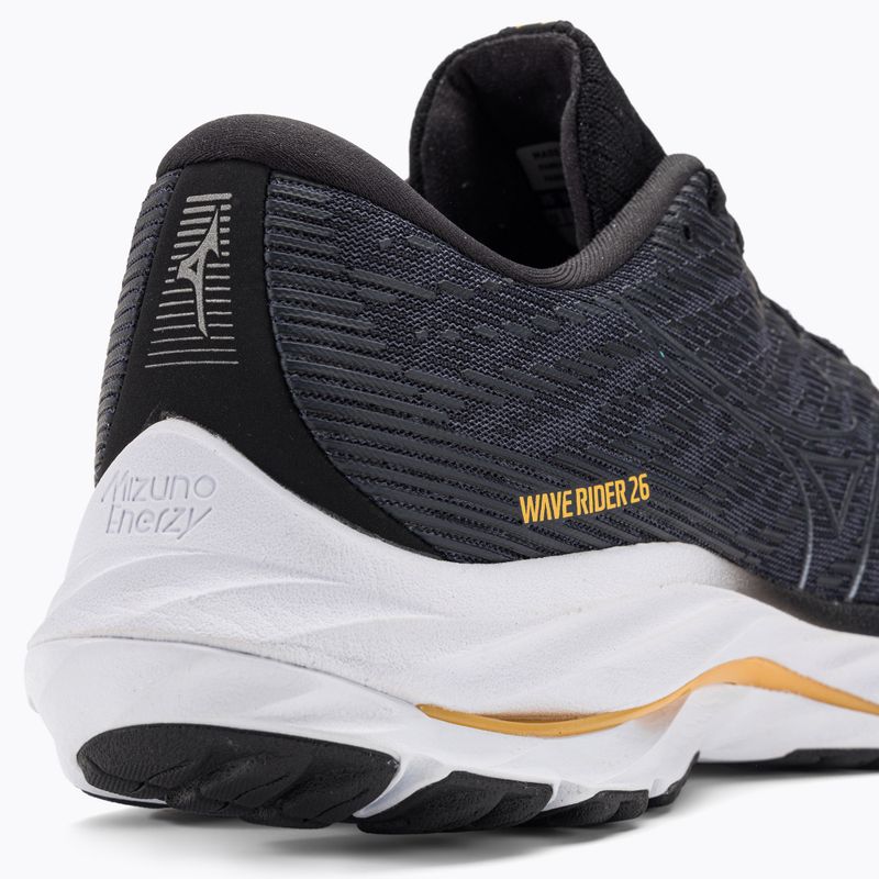Pánska bežecká obuv Mizuno Wave Rider 26 2E odyssey gray/metallic gray/pale marigold 10