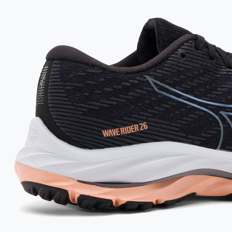 Dámska bežecká obuv Mizuno Wave Rider 26 odyssey gray/quicksilver/salmon 10