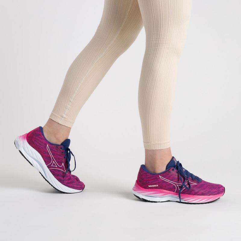 Dámska bežecká obuv Mizuno Wave Rider 26 ružová J1GD22327 2
