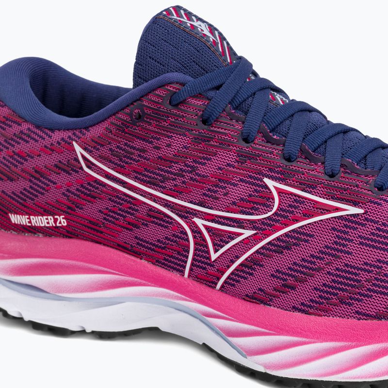 Dámska bežecká obuv Mizuno Wave Rider 26 ružová J1GD22327 11