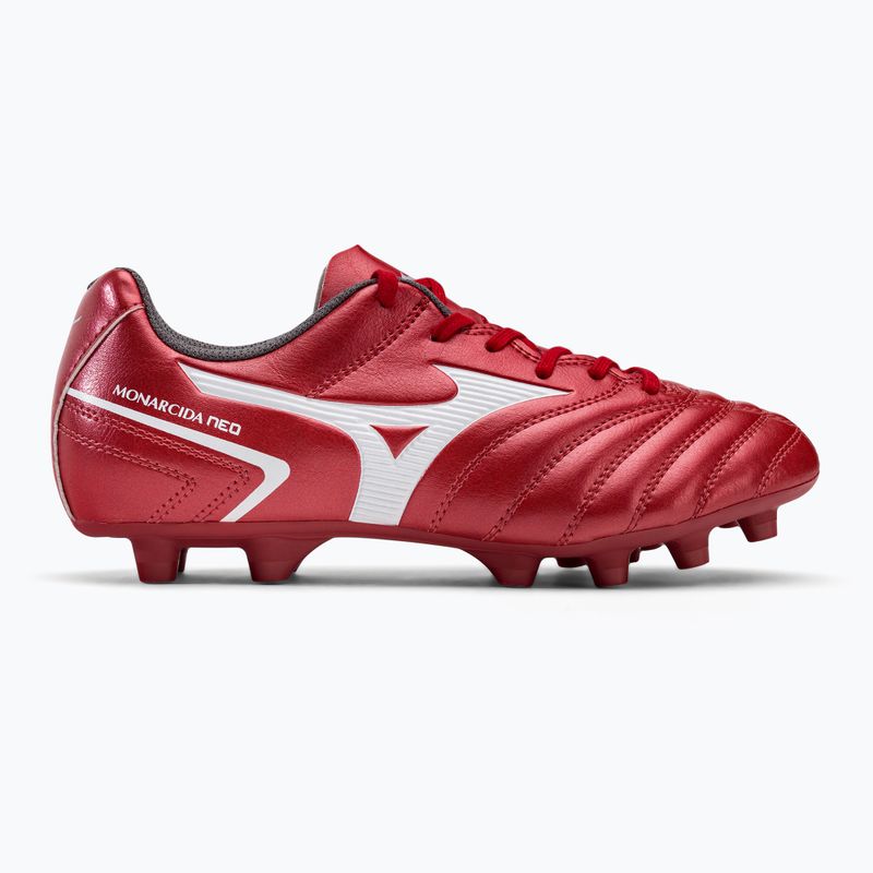 Detské kopačky Mizuno Monarcida II Sel MD červené P1GB222560 2