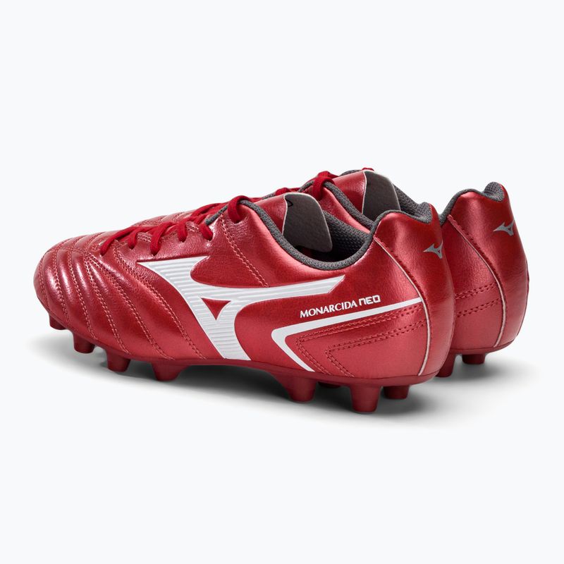 Detské kopačky Mizuno Monarcida II Sel MD červené P1GB222560 3